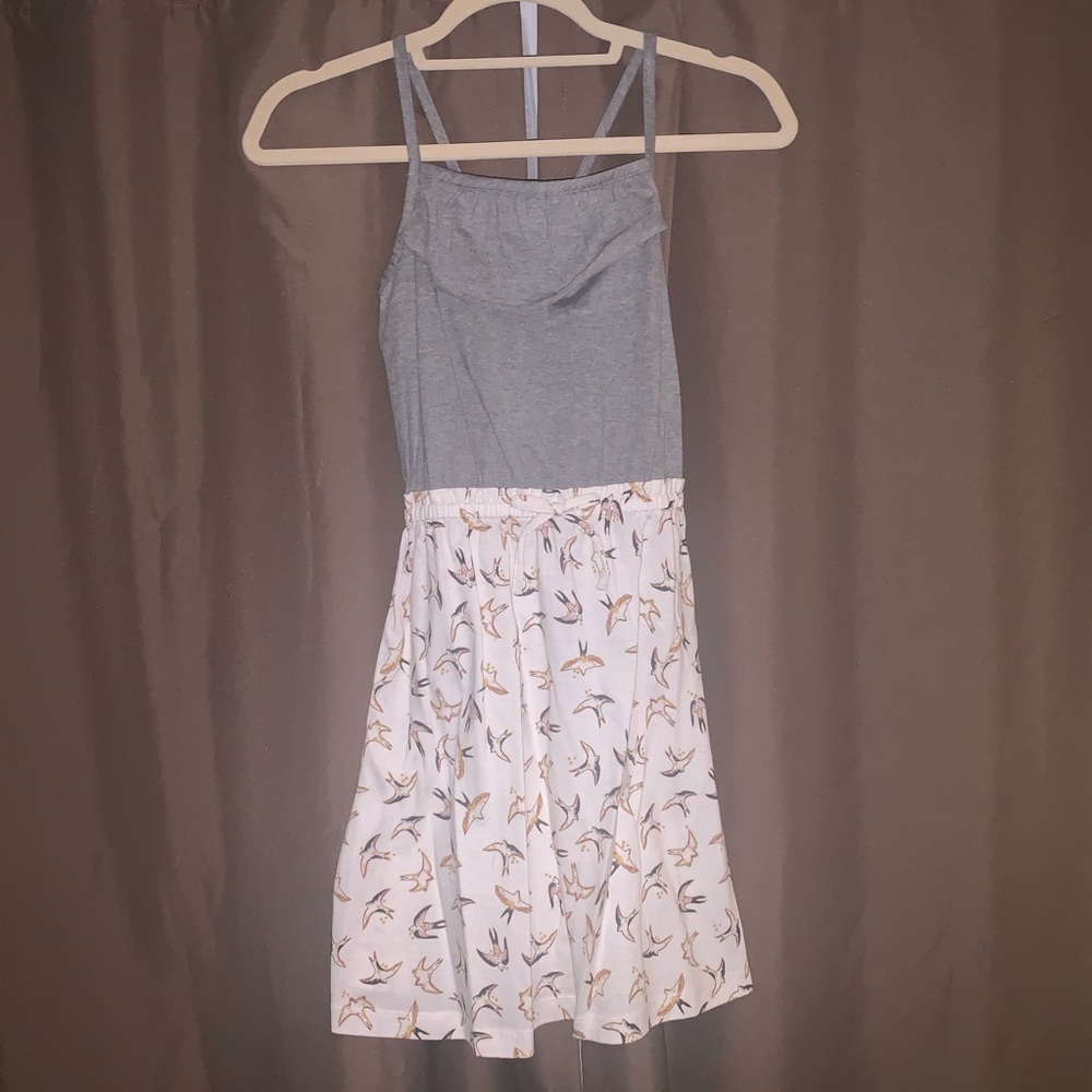Hanna andersson Twice as Nice Bird dress Size 140